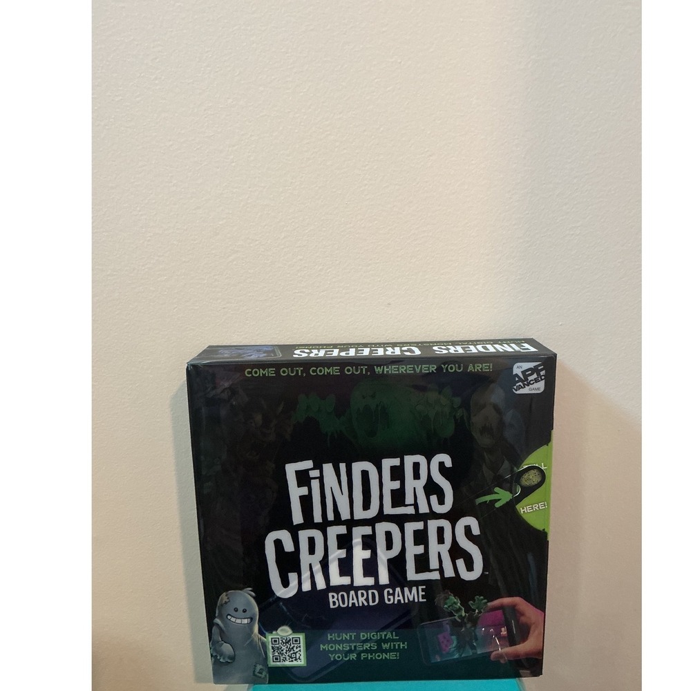 Finders‎ Creepers Board Game Apevanced Mixed Reality Monster Hunt Family Game 8+